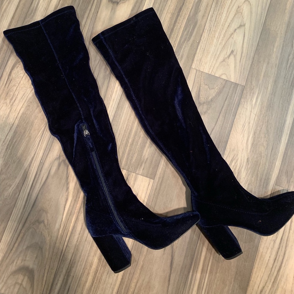 Zara over the knee boots